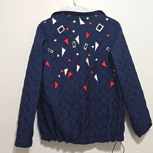 Landi Fancy Reversible Trapuntino Quilted Jacket Italy 40 - Picture 4 of 13